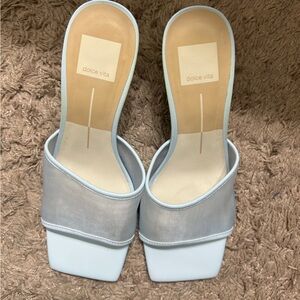 Dolce Vita Women's Light Blue Mules